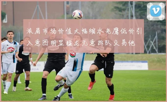 浓眉市场价值大幅缩水老鹰低价引入意图明显猛龙无意拆队交易他